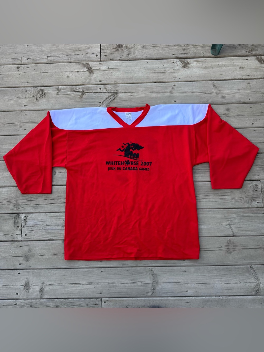 2007 Canada Games Whitehorse Hockey Jersey XL - Signed
